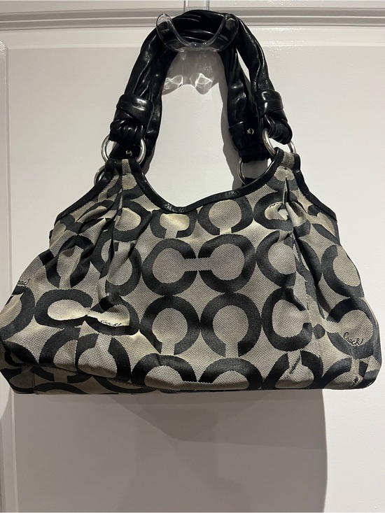 Coach Handbags - Coach Canvas Shoulder Bag